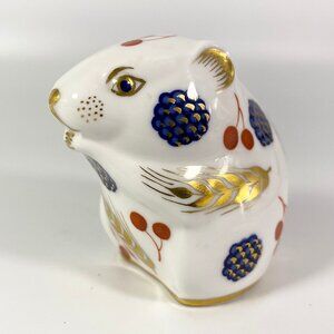 Royal Crown Derby Imari Paperweight Collection Harvest Mouse - No Box 6208079